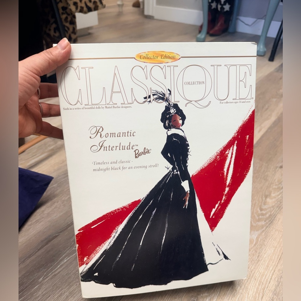 Vintage Barbie Classique collection black barbie with original box